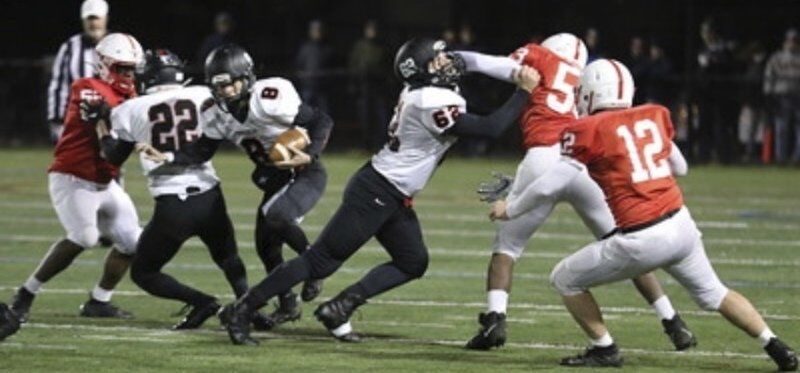POWERFUL PAIR: Marblehead captains Paquette, Monahan ticketed for college football